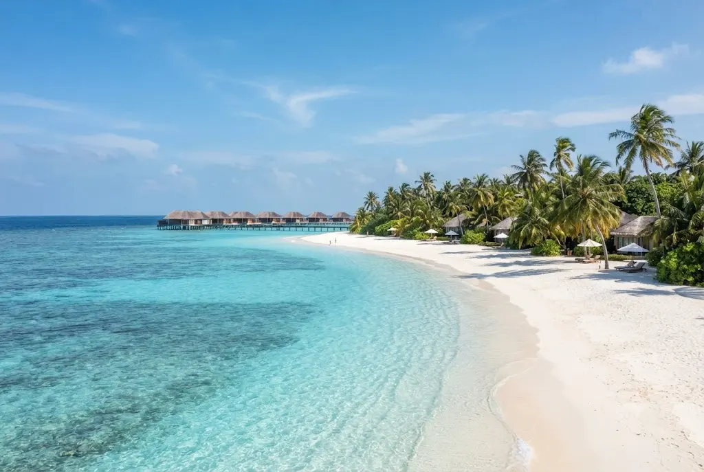 Best beach destinations featuring a tropical shoreline with crystal-clear water and white sand