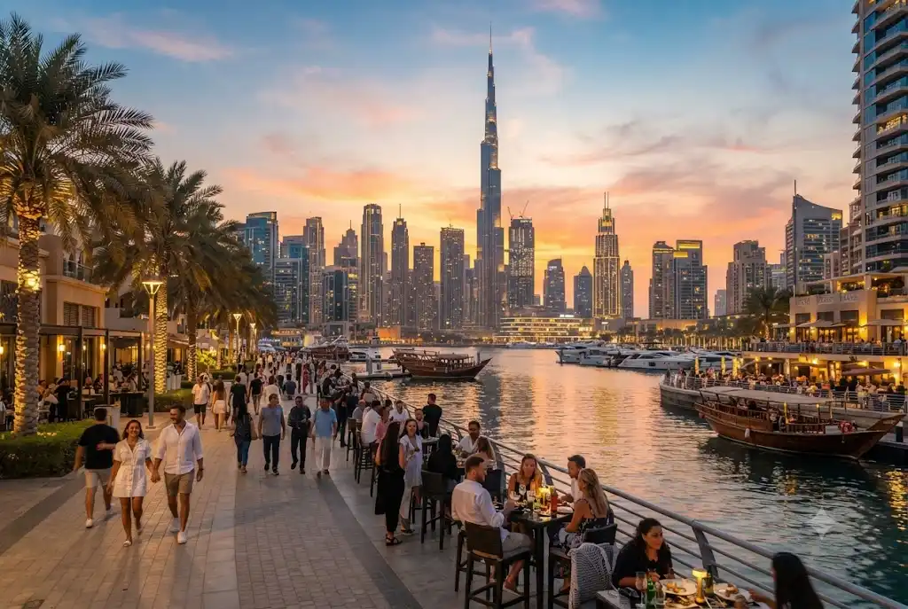 Best time to visit Dubai with pleasant weather and iconic Dubai skyline views