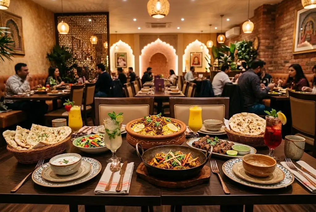 Authentic Pakistani restaurants Birmingham serving desi food and halal cuisine