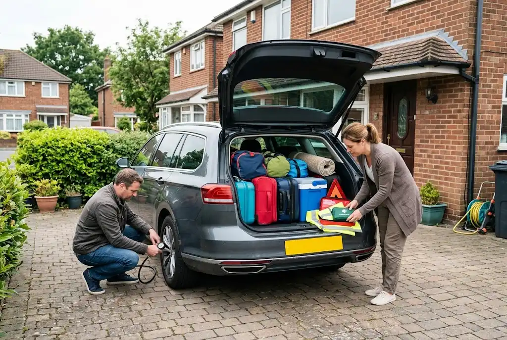 Car Maintenance Checklist Before a Family Road Trip Car maintenance checks before a UK family road trip
