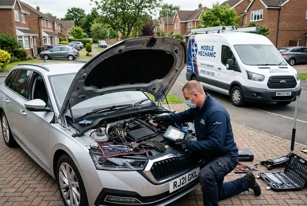 mobile auto service and at-home car maintenance in the UK