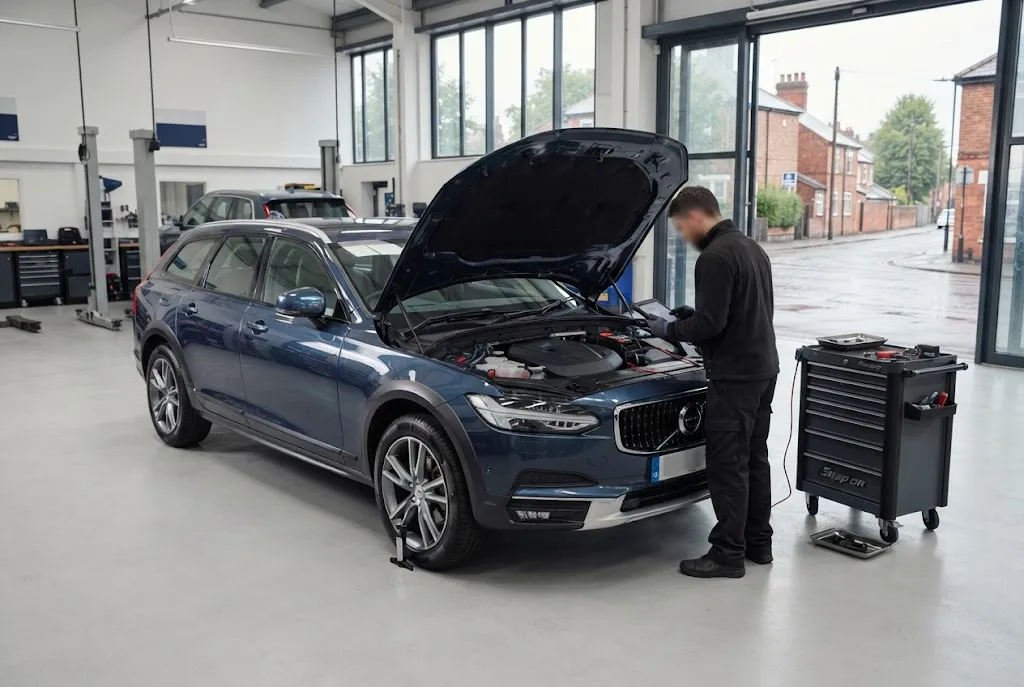 Vehicle maintenance checks for a family car throughout the year